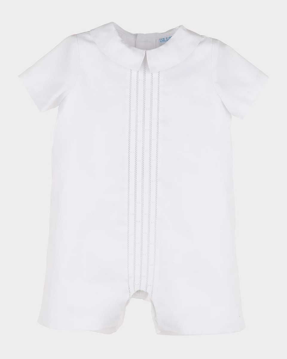 Boy's Randall Embroidered Jon Jon, Size Newborn-